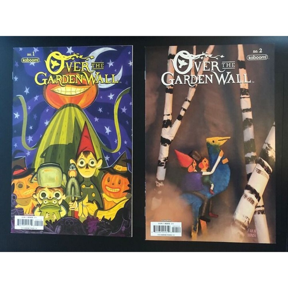Over the Garden Wall#1-2 2nd Print Kaboom Boom 2016 Variant Covers/Reincke HTF